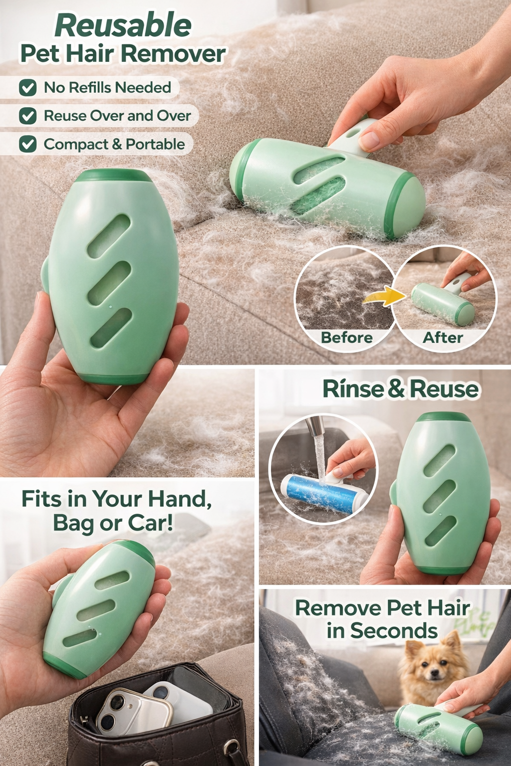 Reusable Lint Roller
