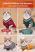 Cozy Pet Sweater Vest – Stylish & Comfortable Fit